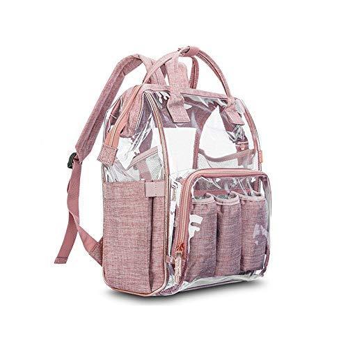クリアおむつバッグバックパック透明おむつバッグ