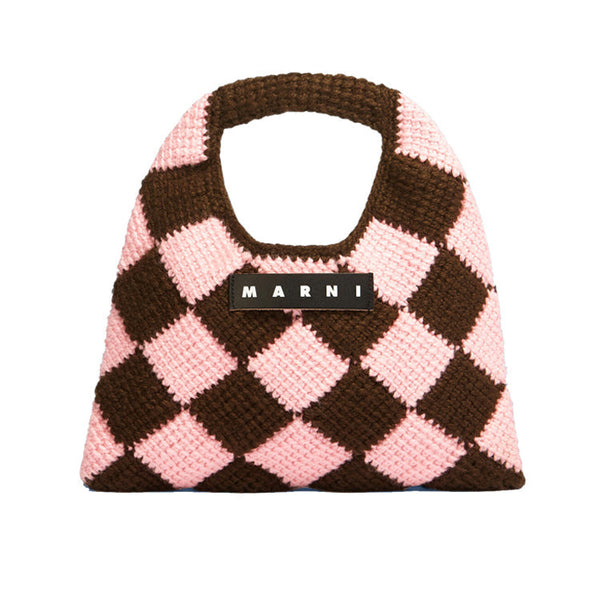 【年に一度の超お買い得セール！】人気アイテム再入荷！MARNI マルニ ニットバック スモール ニットバッグ marni バッグ 秋冬新作 MARNI MARKET レディース ニット バッグ ハンドバッグ 全5色 ギフト お出かけ